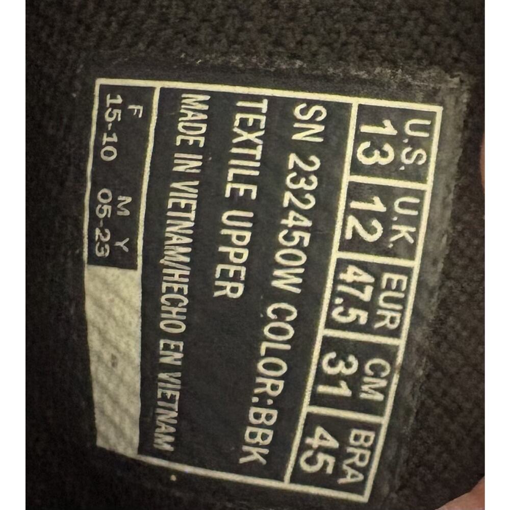 Skechers Slip-Ins Hands Free Black Knit Sneakers Men’s 13 Wide - Picture 3 of 7
